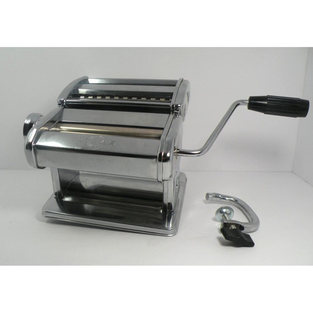 Marcato Atlas 150 Pasta Maker With Adjustable Settings & Clamp - Made In Italy